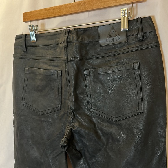 UNIF “Iggy” Slit-knee plant in Black size 28 - Picture 3 of 7